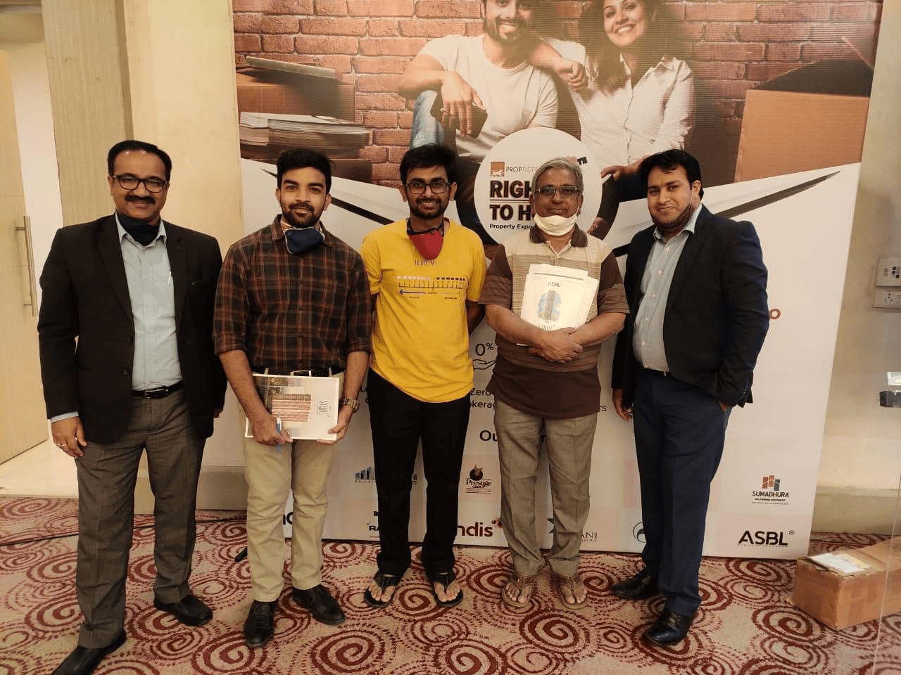 Sanjay Pan with the PropTiger team